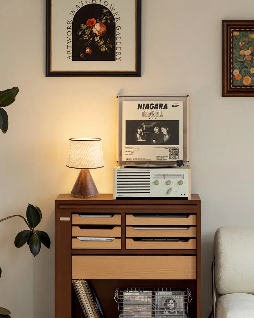 AmaliaBeam - Table Lamp with Refined Base and Warm, Soft Glow