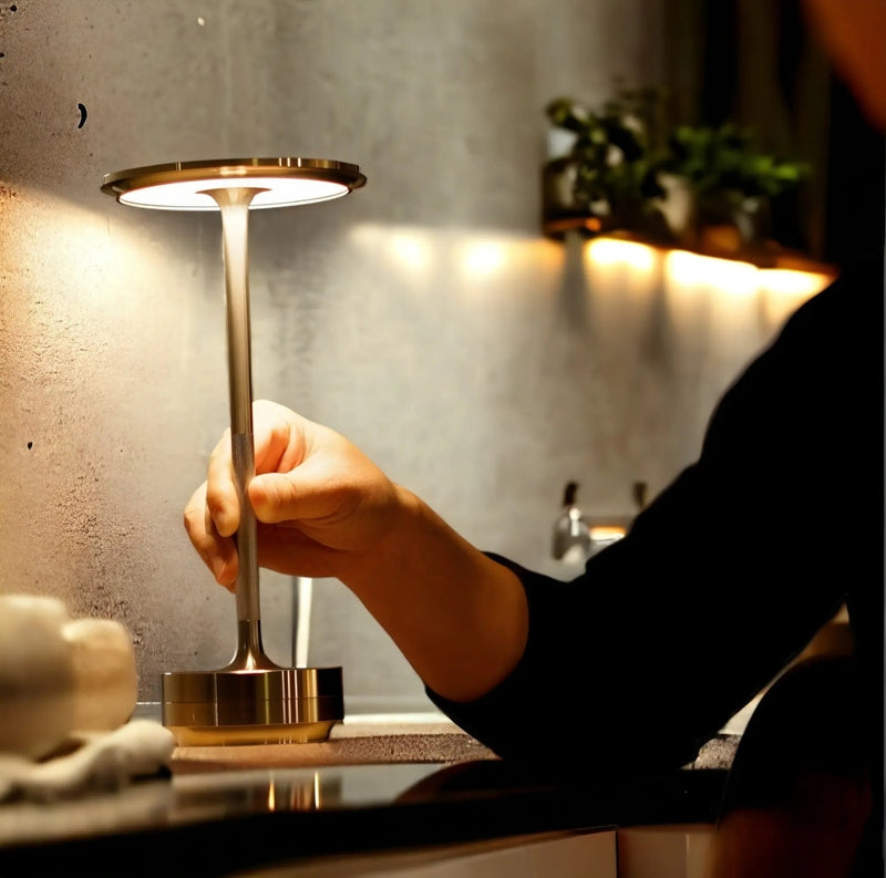 EasyGlow - Cordless Rechargeable Night Lamp for Effortless Lighting
