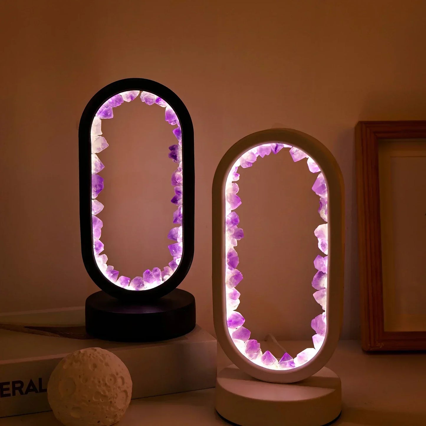 LavenderGlow - Amethyst Lighting for a Serene and Elegant Mood