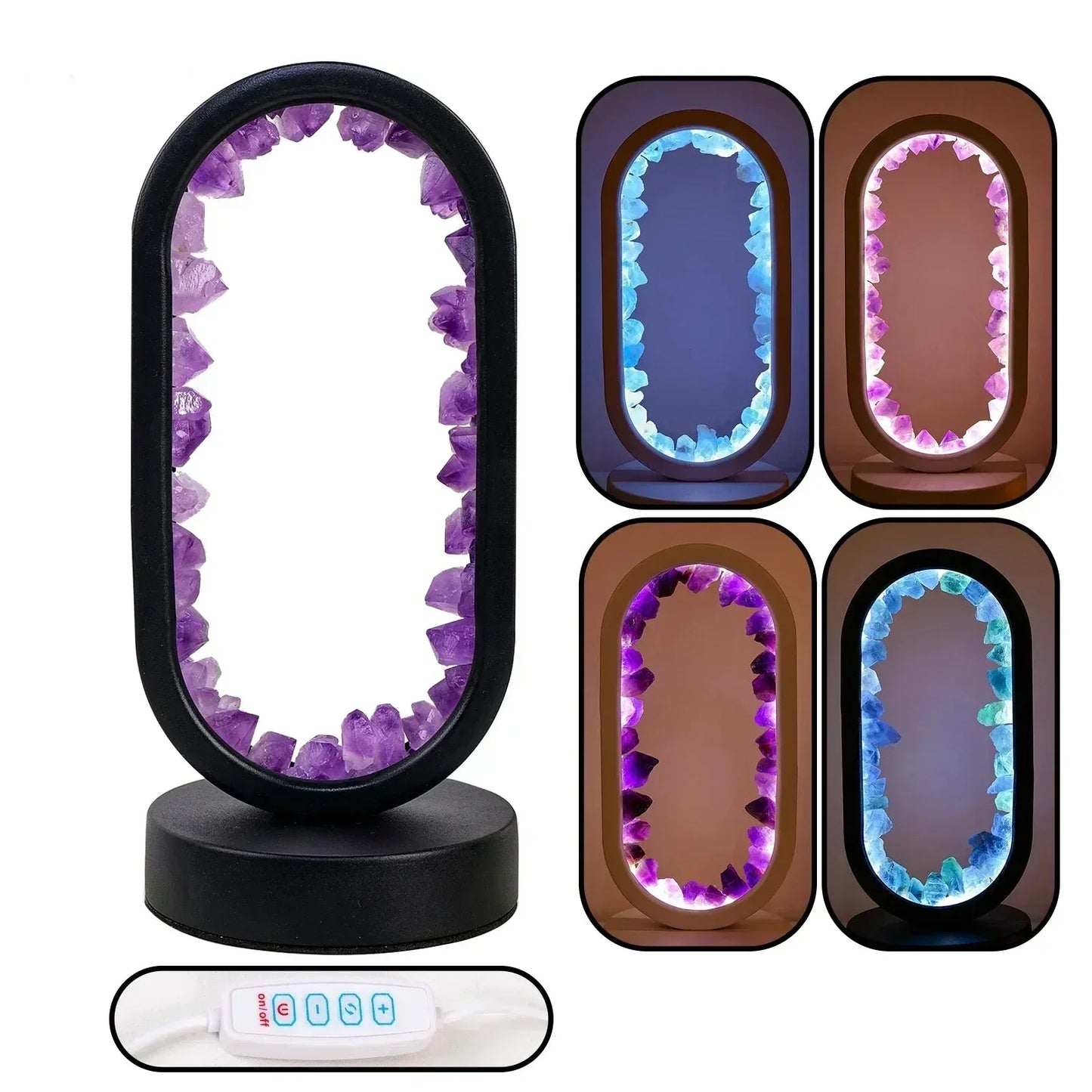 LavenderGlow - Amethyst Lighting for a Serene and Elegant Mood