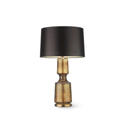 LuxAura – Elegante Lampada da Tavolo in Metallo e Vetro