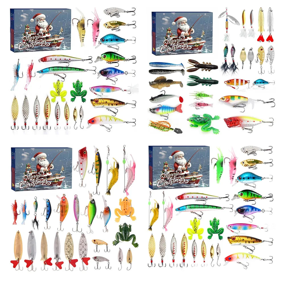 AquaBait | Premium Advent Fishing Bait Calendar with 24 Unique Lures 2