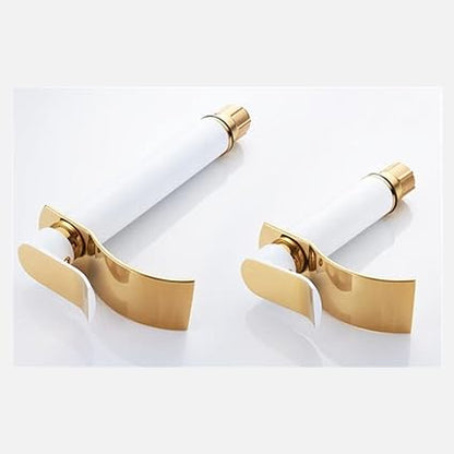 AquaElegance | Elegant Brass Waterfall Basin Mixer Tap for Bathroom Sink 12