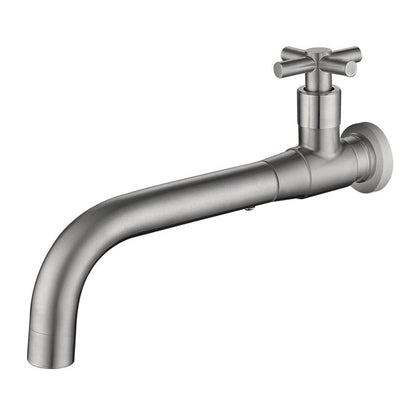 AquaElegance | Sleek Modern Stainless Steel Wall Mounted Bathroom Faucet 0