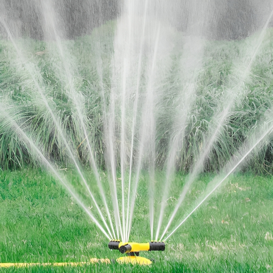 AquaFlow 360 | Rotating Lawn Sprinkler for Gardens 0