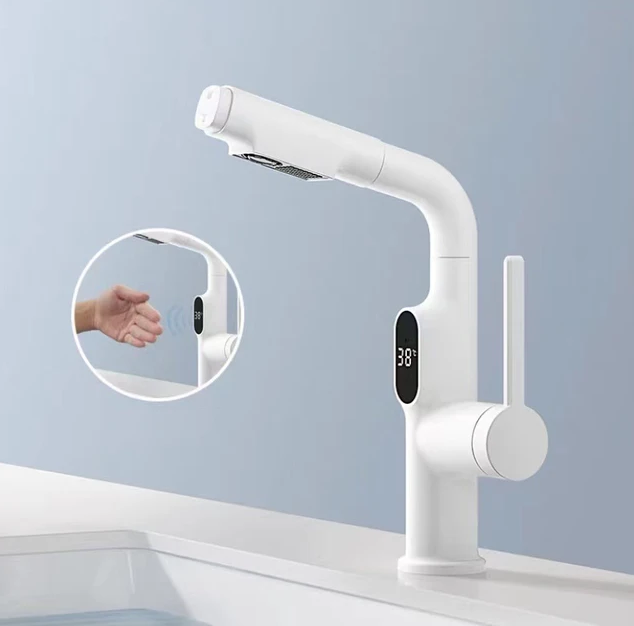 AquaFusion | Sleek Smart Digital Kitchen and Bathroom Faucet 6