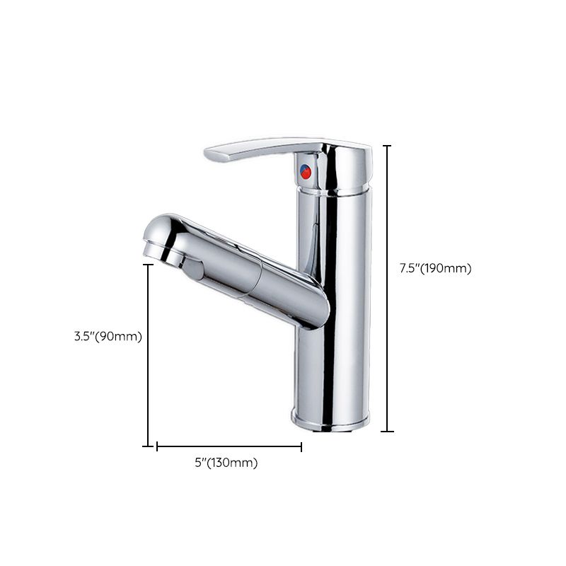 AquaGem | Stylish Modern Chrome Bathroom Mixer Tap for Elegant Sinks 1