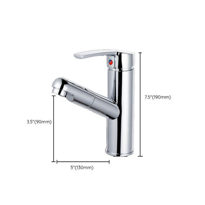 AquaGem | Stylish Modern Chrome Bathroom Mixer Tap for Elegant Sinks 1