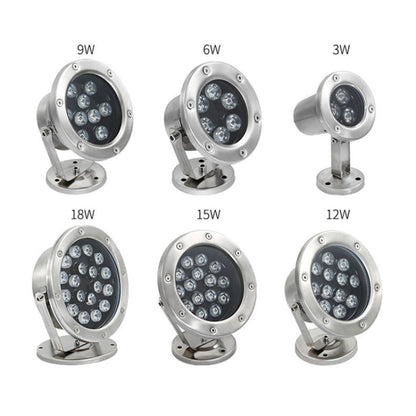 AquaGlow | Efficient Waterproof LED Underwater Pool Light Fixture 6