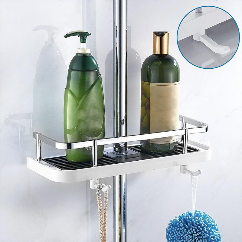 AquaStone | Durable Adjustable Shower Caddy for Organized Bathroom Storage 2