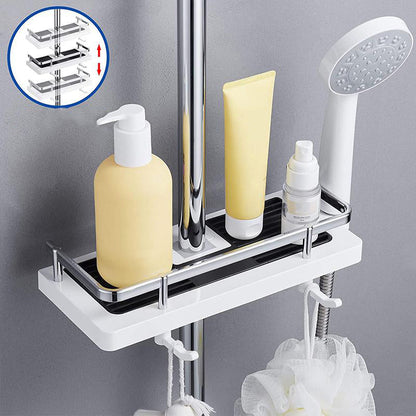 AquaStone | Durable Adjustable Shower Caddy for Organized Bathroom Storage 4