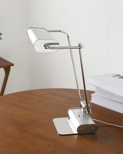 TimberGlow – Lampada da tavolo LED con schermo aperto