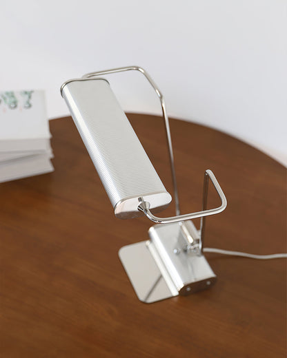 TimberGlow – Lampada da tavolo LED con schermo aperto