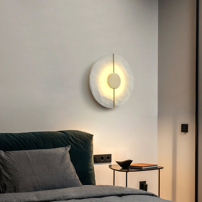 StoneLuxe – Lampa ścienna w stylu Art Deco z wyrafinowanym detalem kamiennym