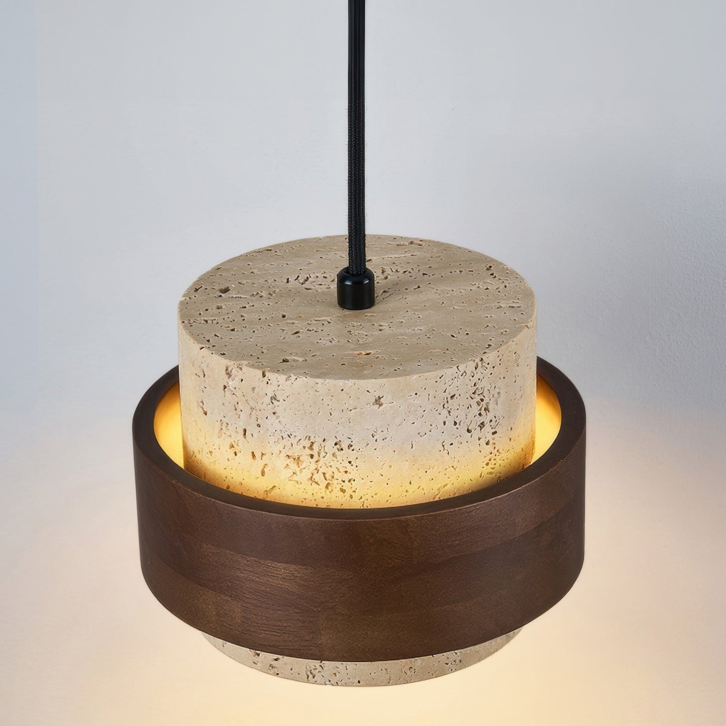 Ascend Retro Stone Wabi-Sabi Pendant 7