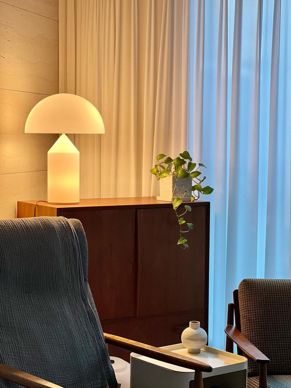 CrystalAtollo - Modern Glass Lamp
