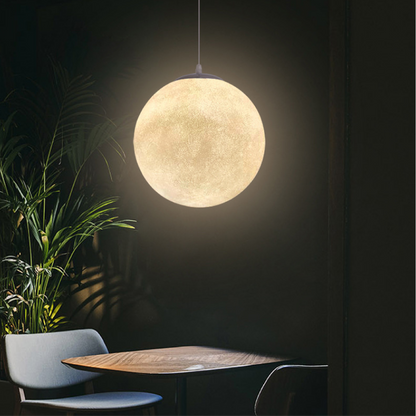 Auralis | Nostalgic Moon Pattern Hanging Lamp 4