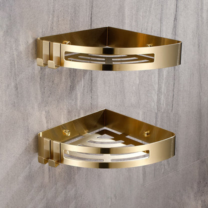 AureliaSet | Elegant Modern Gold Silver 3-Piece Bathroom Accessory Collection 12