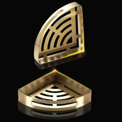 AureliaSet | Elegant Modern Gold Silver 3-Piece Bathroom Accessory Collection 4