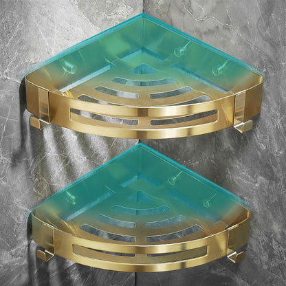 AureliaSet | Elegant Modern Gold Silver 3-Piece Bathroom Accessory Collection 6