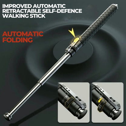 Automatic Self-Defence Walking Stick for Hiking 5