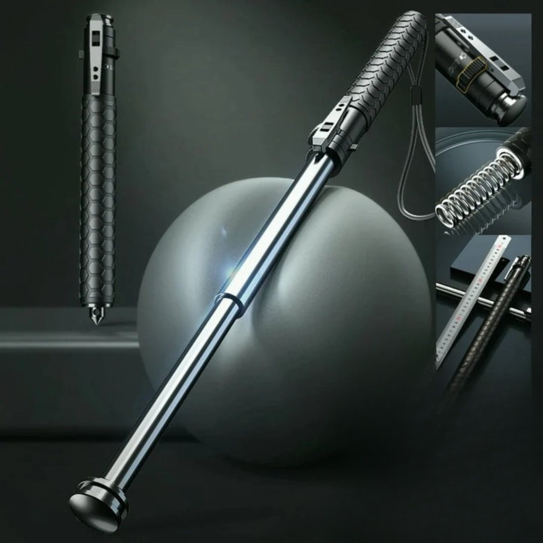 Automatic Self-Defence Walking Stick for Hiking 8