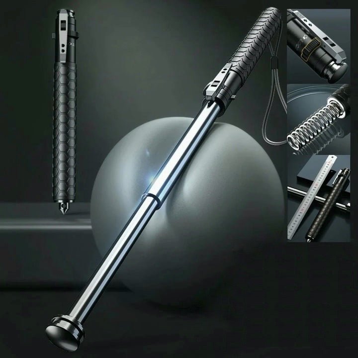 Automatic Self-Defense Walking Stick with Fast-Deploy Mechanism – Ergonomic Anti-Slip Handle 6