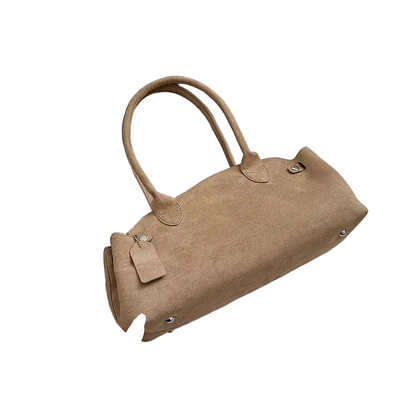 Autumn Pattern Shoulder Bag with Handle and Strap 3