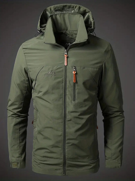 Aventurine | Durable Waterproof Windproof Outdoor Men's Jacket 0