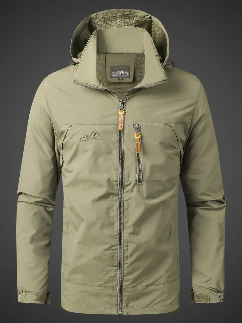 Aventurine | Durable Waterproof Windproof Outdoor Men's Jacket 3
