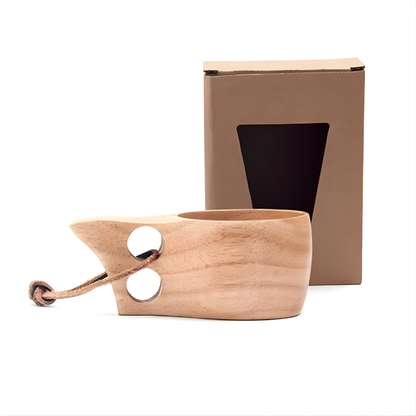 NatureCraft | Unique Handcrafted Organic Wooden Drinking Cup