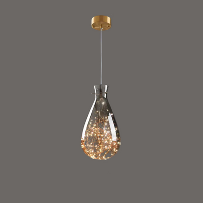 NebulaGlow - Grey Hanging Lamp