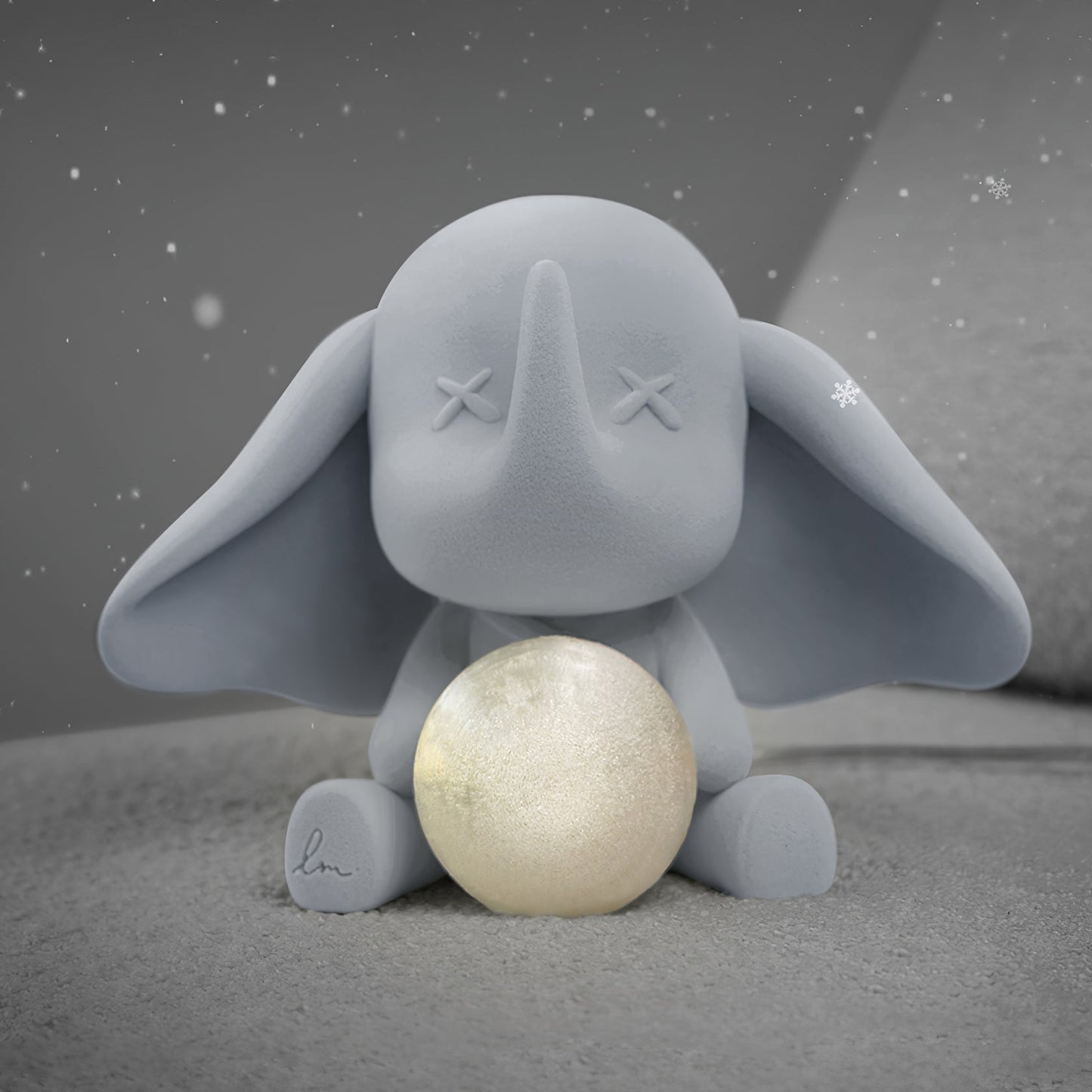 JumboGlow - Small Elephant Lamp