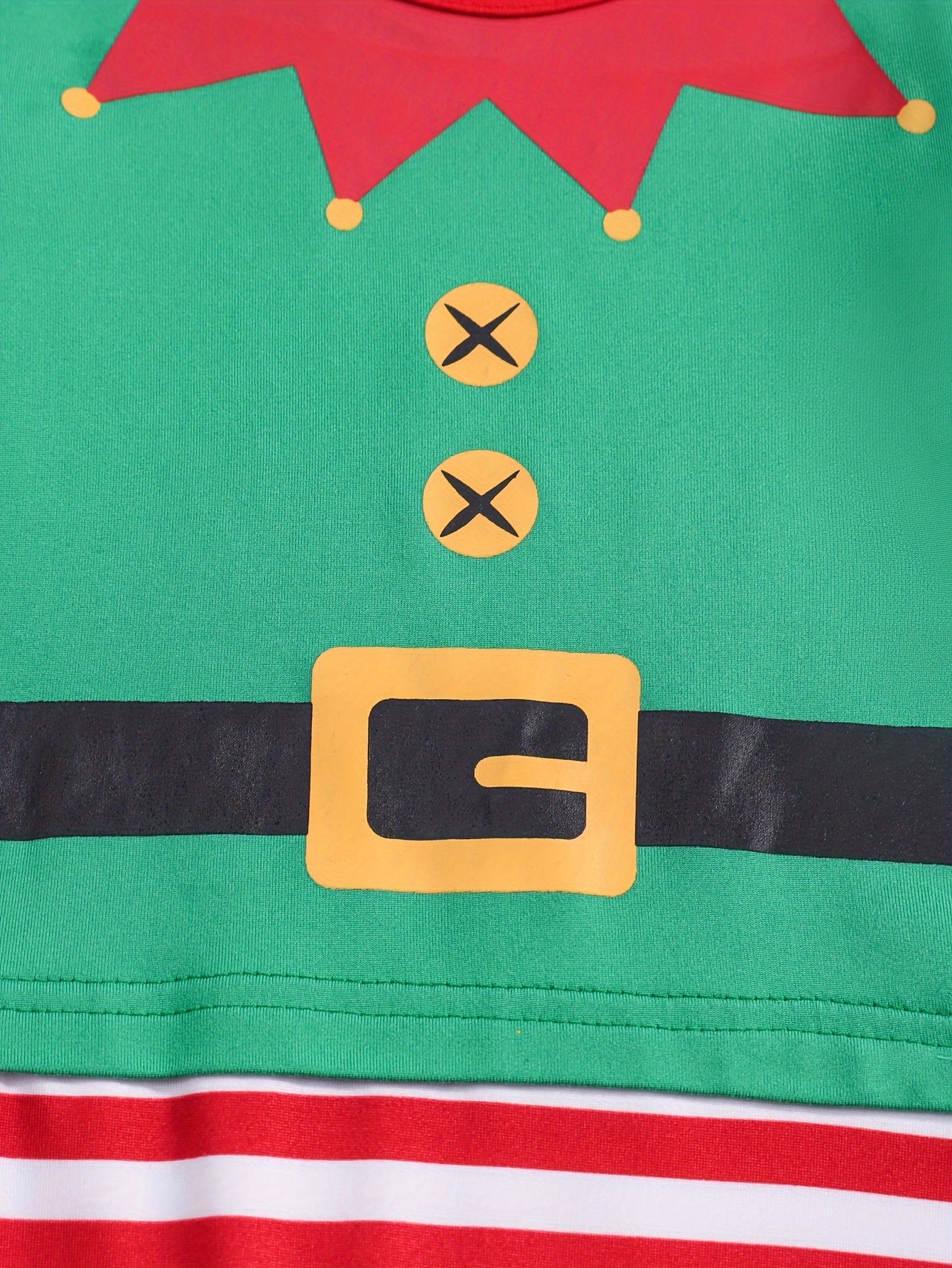 Baby Halloween Elf Costume Romper | Festive Long Sleeve 4