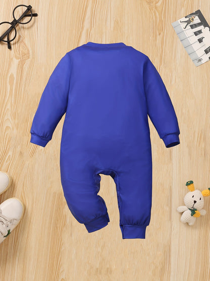 Baby Long Sleeve Halloween Anime Costume Jumpsuit | Snap Closure 1
