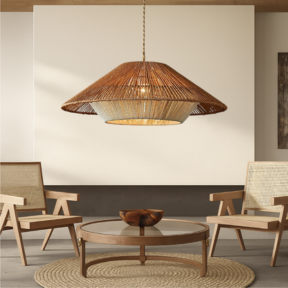 Bamboo Woven Hanging Lamp 1