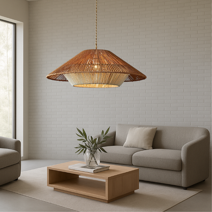 Bamboo Woven Hanging Lamp 2