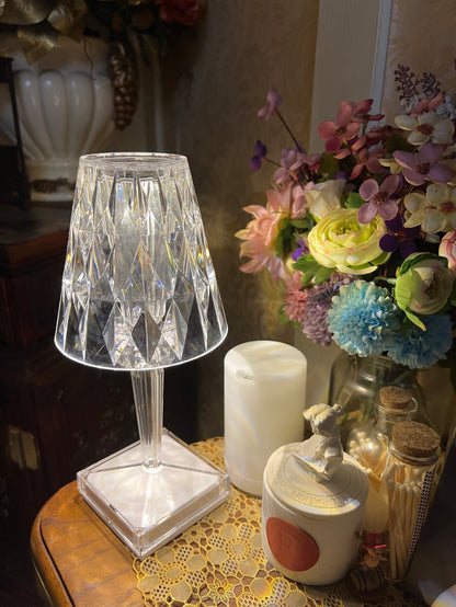 SparkleBeam - Modern LED Lamp with a Touch of Glamour