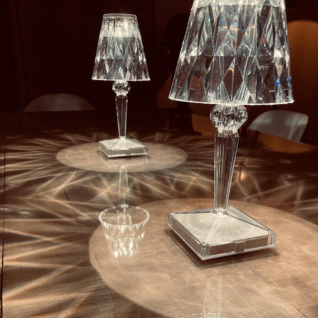 SparkleBeam - Modern LED Lamp with a Touch of Glamour