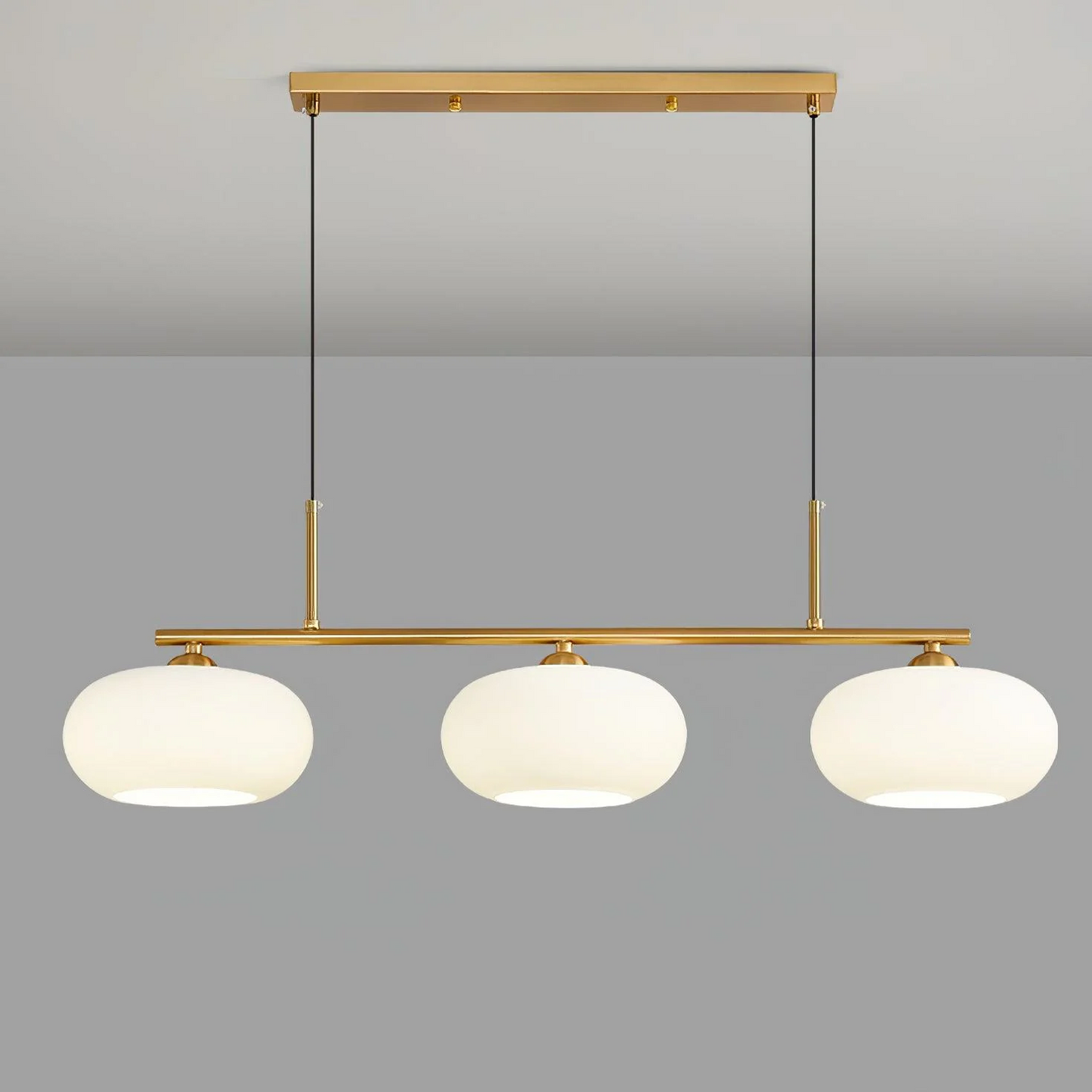 Bauhaus 3-head pendant lamp 9
