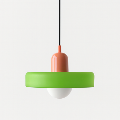 Bauhaus Colored Glass Pendant Lamp 10