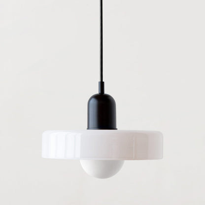 Bauhaus Colored Glass Pendant Lamp 25