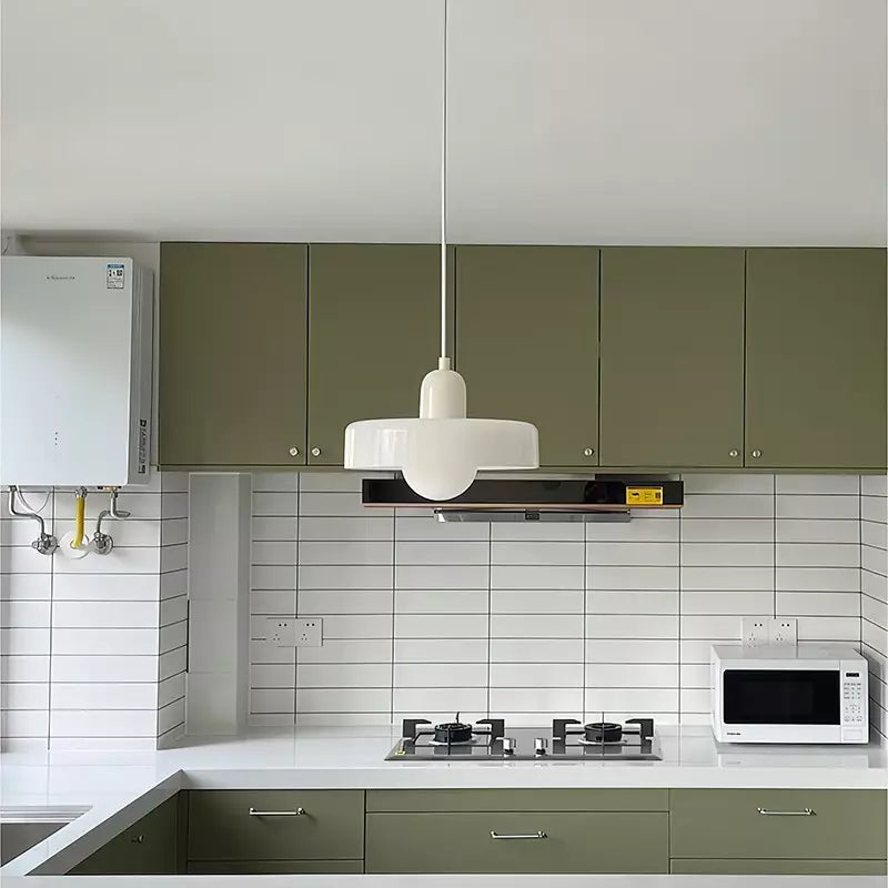 Bauhaus Colored Glass Pendant Lamp 3