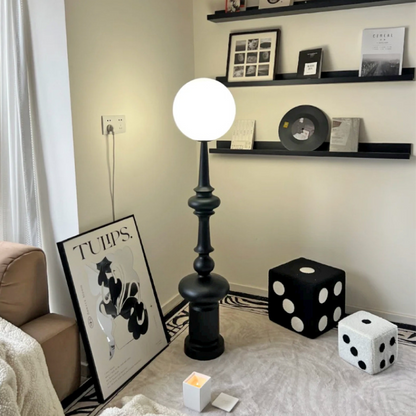 Bauhaus black floor lamp 4