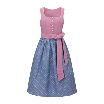 Bavarian dirndl dress with apron – Oktoberfest | Traditional costume dress in classic style 1