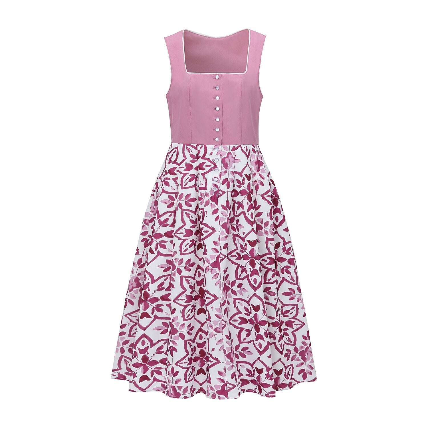 Bavarian dirndl dress with apron – Oktoberfest | Traditional costume dress in classic style 3