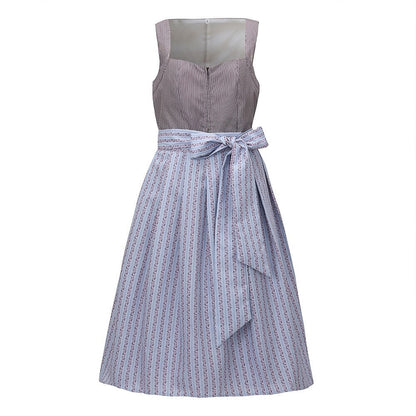 Bavarian dirndl dress with striped apron – Oktoberfest | Classic traditional style for authentic Wiesn moments 1