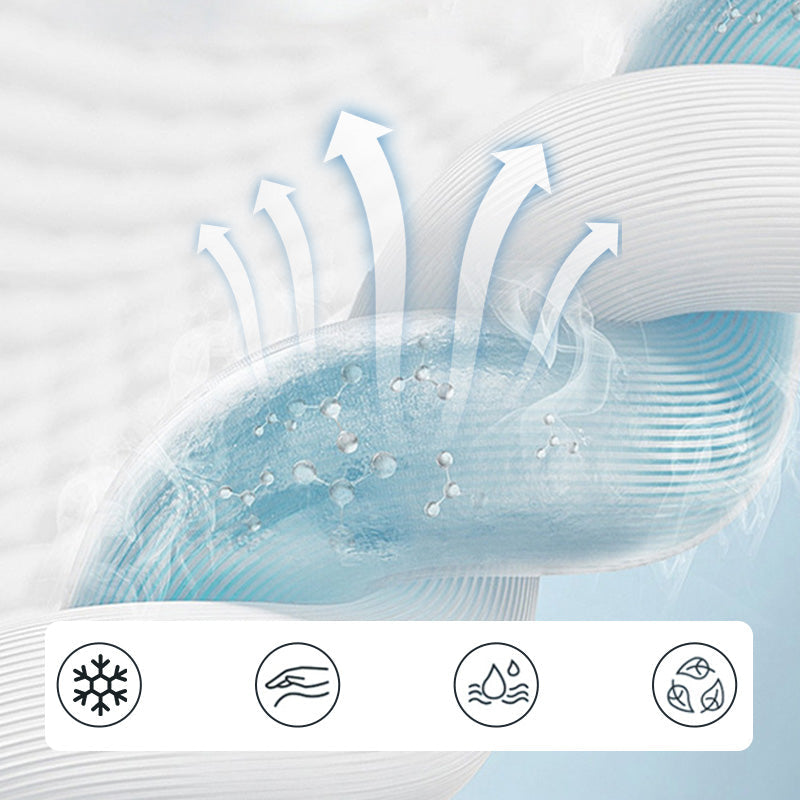 Bedding Set Blue Silk Cooling Summer Quilt 2