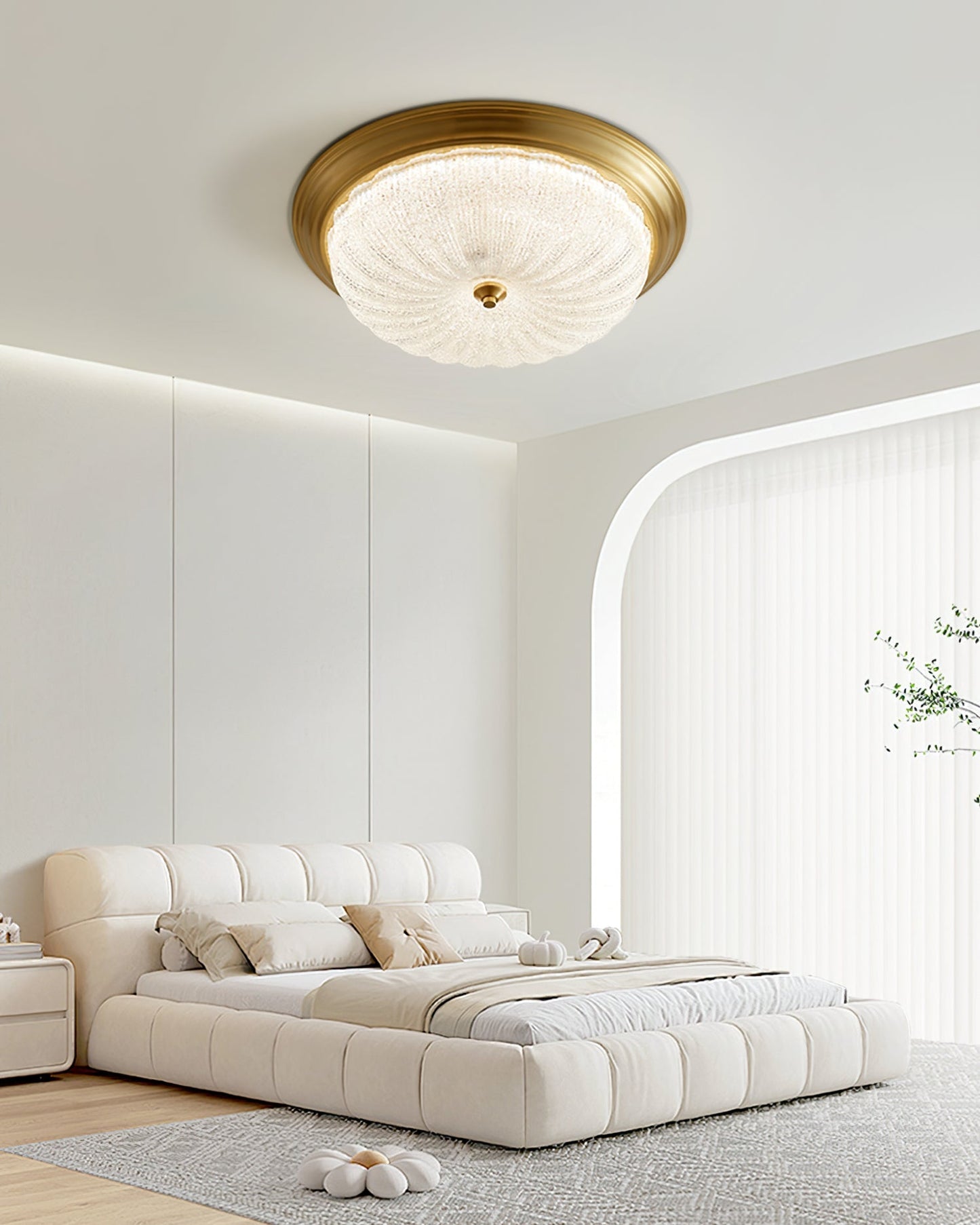 BelmontAura - Deckenlampe mit schlankem Design und subtiler, gemütlicher Beleuchtung