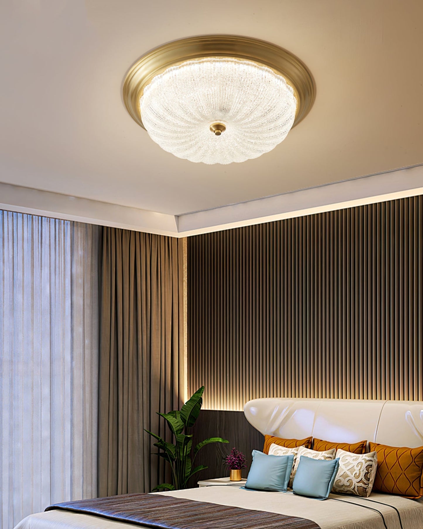 BelmontAura - Deckenlampe mit schlankem Design und subtiler, gemütlicher Beleuchtung